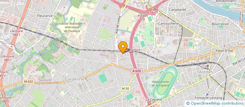 localisation de l'entreprise MONSIEUR SORIN NICA à TOULOUSE