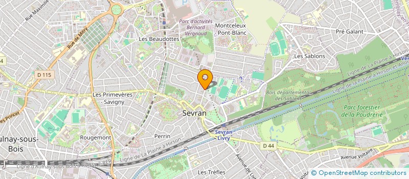localisation de l'entreprise MONSIEUR SORIN PAPURA à SEVRAN