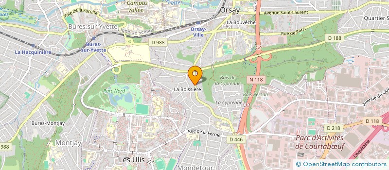 localisation de l'entreprise MONSIEUR SORIN POP à ORSAY