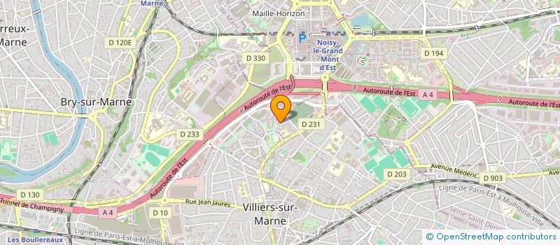 localisation de l'entreprise MONSIEUR SORIN SADOVNIC  VILLIERS-SUR-MARNE