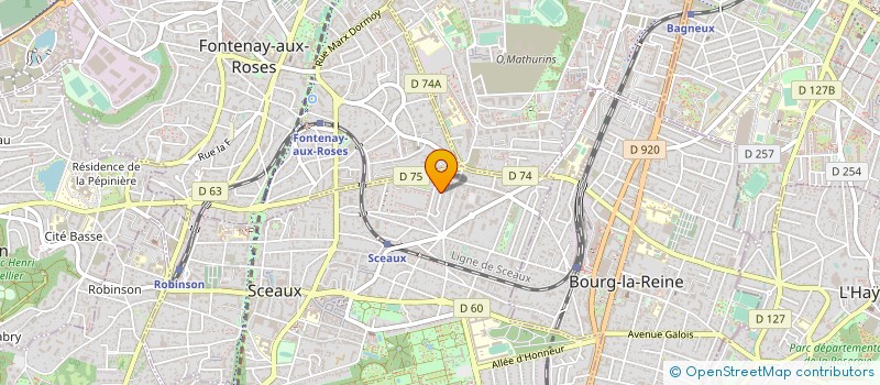 localisation de l'entreprise MONSIEUR SORIN SERBAN à SCEAUX