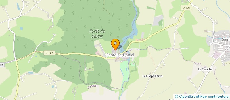 localisation de l'entreprise MONSIEUR SORIN VUTA  MAYENNE