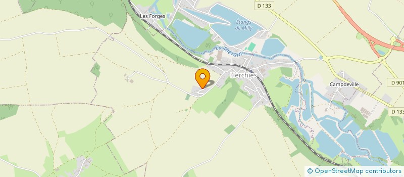 localisation de l'entreprise MONSIEUR SORIN ZALUSCHI  HERCHIES