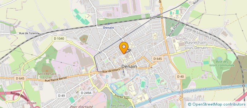 localisation de l'entreprise MONSIEUR SORINEL MAMAI  DENAIN