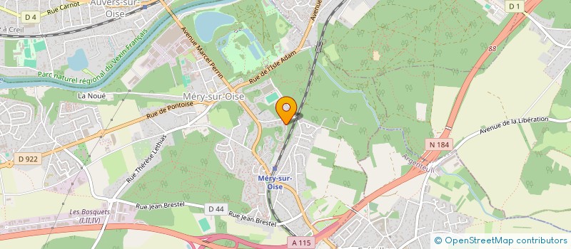 localisation de l'entreprise MONSIEUR SORRI TRAORE  MERY-SUR-OISE