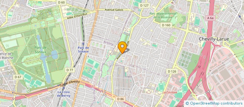 localisation de l'entreprise MONSIEUR SORY BAGAYOKO  L'HAY-LES-ROSES