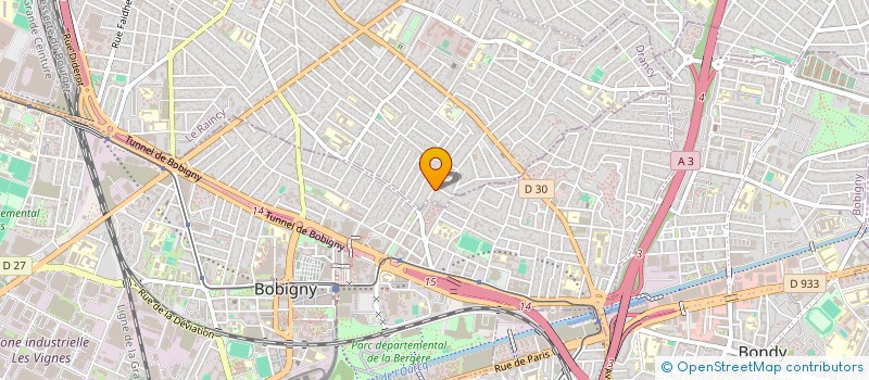 localisation de l'entreprise MONSIEUR SORY DEMBELE  DRANCY