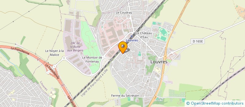 localisation de l'entreprise MONSIEUR SORY DIAKITE  LOUVRES