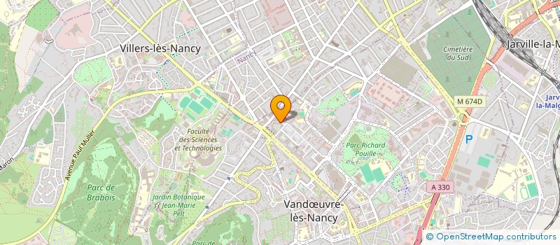 localisation de l'entreprise MONSIEUR SORY DIARRA  VANDUVRE-LES-NANCY