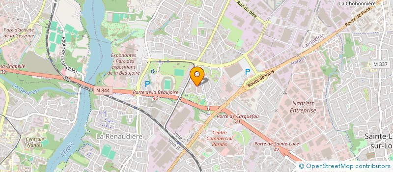 localisation de l'entreprise MONSIEUR SORY KABA à NANTES