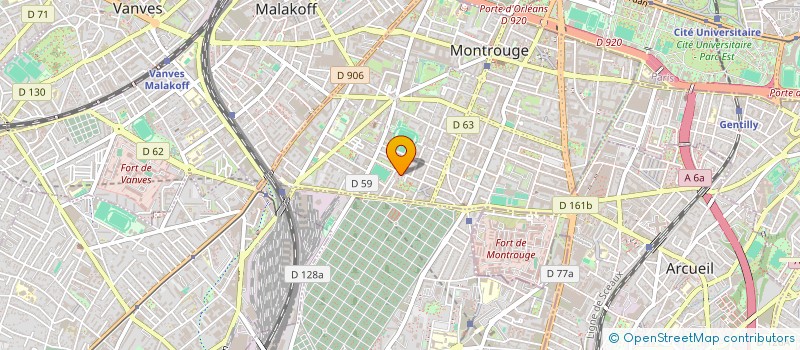 localisation de l'entreprise MONSIEUR SORY KOUYATE  MONTROUGE