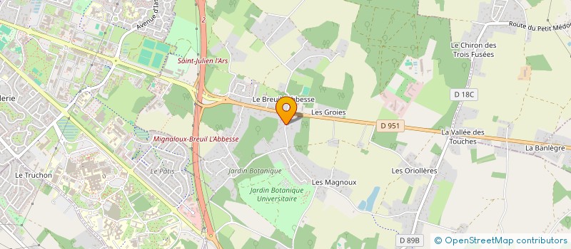 localisation de l'entreprise MONSIEUR SORY SANO  MIGNALOUX-BEAUVOIR