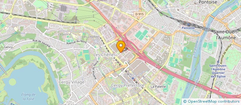 localisation de l'entreprise MONSIEUR SORY TOUNKARA  CERGY