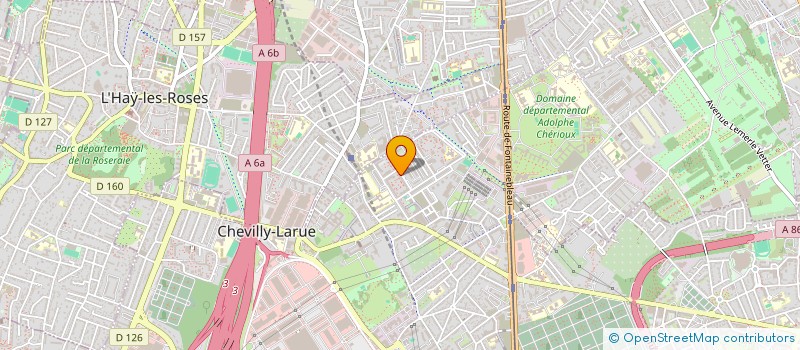 localisation de l'entreprise MONSIEUR SORY TOURE  CHEVILLY-LARUE