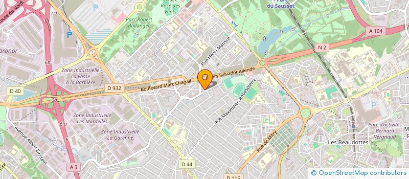 localisation de l'entreprise MONSIEUR SORY WAGUE  CHESSY