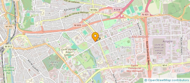 localisation de l'entreprise MONSIEUR SOS HAYRAPETYAN  METZ