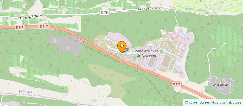 localisation de l'entreprise MONSIEUR SOSEFO MATETAU à BRIGNOLES
