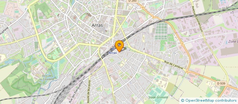 localisation de l'entreprise MONSIEUR SOSEFO NIULIKI à ARRAS