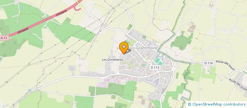 localisation de l'entreprise MONSIEUR SOSEFO SETIANO à LE PLESSIS-GRAMMOIRE