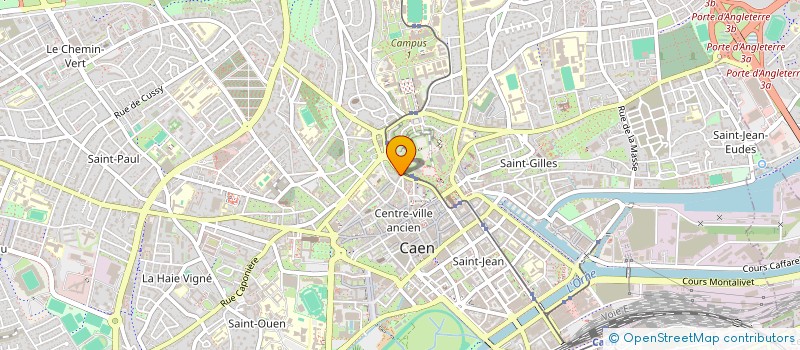 localisation de l'entreprise MONSIEUR SOSTHENE BARAN à CAEN