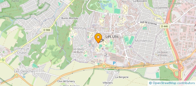 localisation de l'entreprise MONSIEUR SOSTHENE BOSSE à LES ULIS