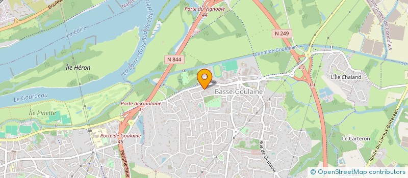 localisation de l'entreprise MONSIEUR SOSTHENE EVEN  BASSE-GOULAINE