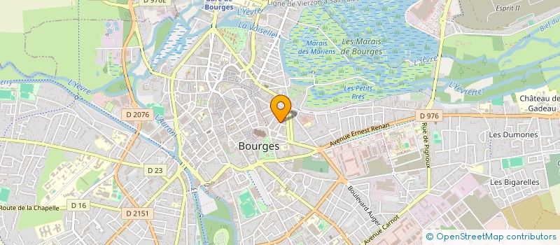 localisation de l'entreprise MONSIEUR SOSTHENE HOLVAS  BOURGES