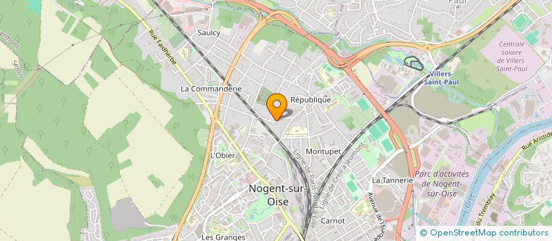 localisation de l'entreprise MONSIEUR SOSTHENE TANGOA-TELAMBOU  NOGENT-SUR-OISE