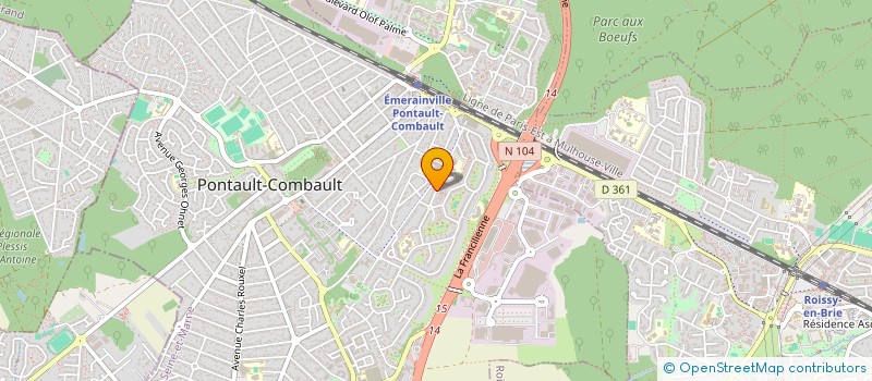 localisation de l'entreprise MONSIEUR SOTHARATH PHENG à PONTAULT-COMBAULT