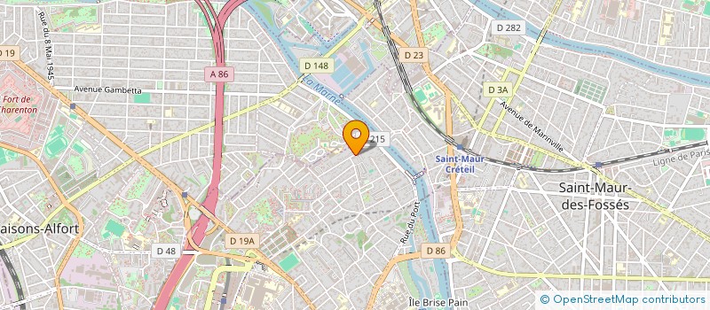 localisation de l'entreprise MONSIEUR SOTHIRO PIN  CRETEIL