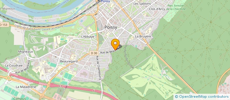 localisation de l'entreprise MONSIEUR SOTIR DUMITRAN  POISSY