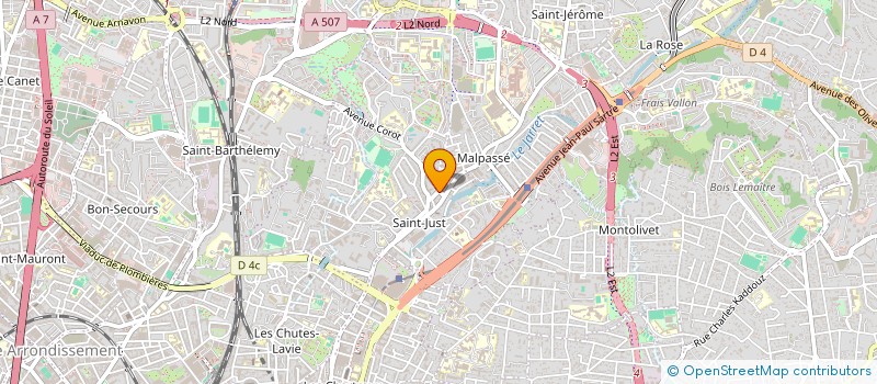 localisation de l'entreprise MONSIEUR SOUAD CHAHMI  MARSEILLE