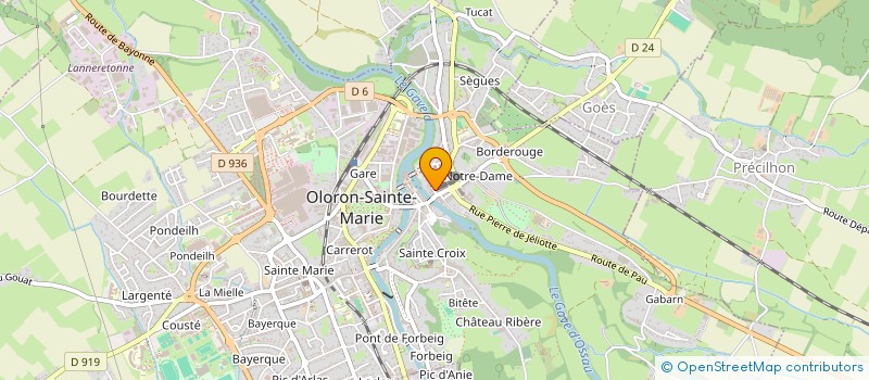 localisation de l'entreprise MONSIEUR SOUAD TOUATI  OLORON-SAINTE-MARIE