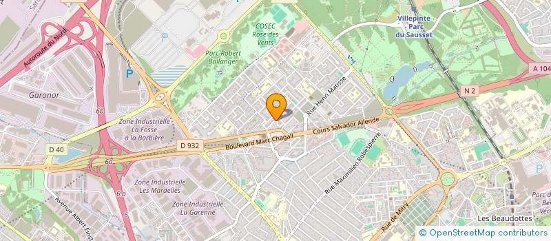 localisation de l'entreprise MONSIEUR SOUAIBOU DIAGOURAGA à AULNAY-SOUS-BOIS