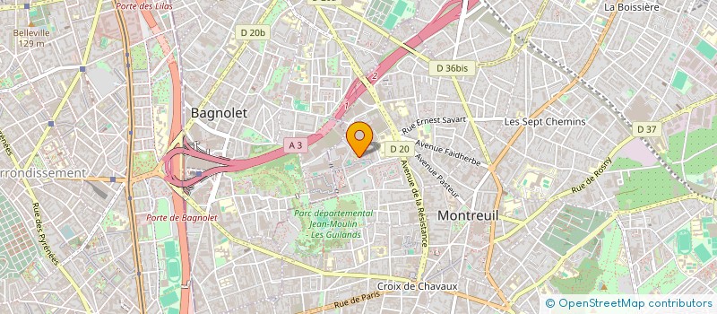 localisation de l'entreprise MONSIEUR SOUAIBOU KOITA à MONTREUIL