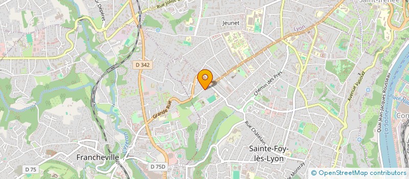 localisation de l'entreprise MONSIEUR SOUALIHO BINATE  SAINTE-FOY-LES-LYON