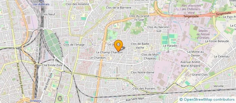localisation de l'entreprise MONSIEUR SOUAREBA DIAKHABY à ORLEANS