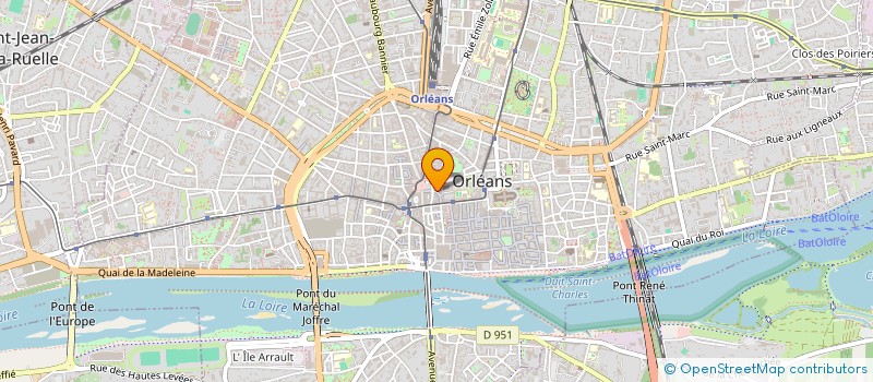 localisation de l'entreprise MONSIEUR SOUAREBA SOUARE  ORLEANS
