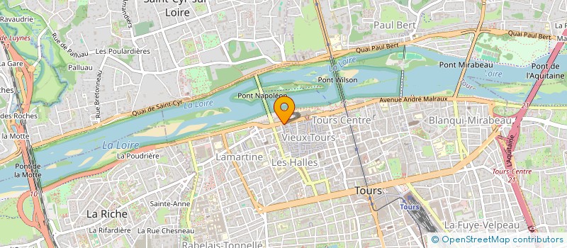 localisation de l'entreprise MONSIEUR SOUARO COULIBALY  TOURS