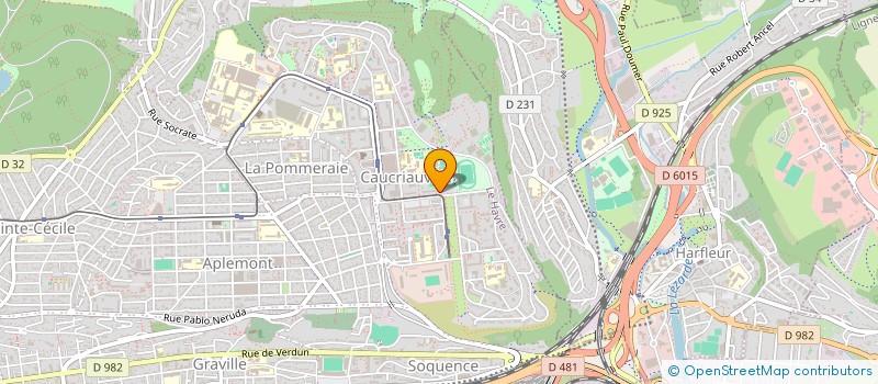 localisation de l'entreprise MONSIEUR SOUFFERT SAINTINIA à LE HAVRE