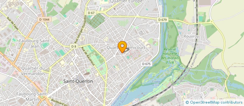 localisation de l'entreprise MONSIEUR SOUFIAN AJLANI à SAINT-QUENTIN