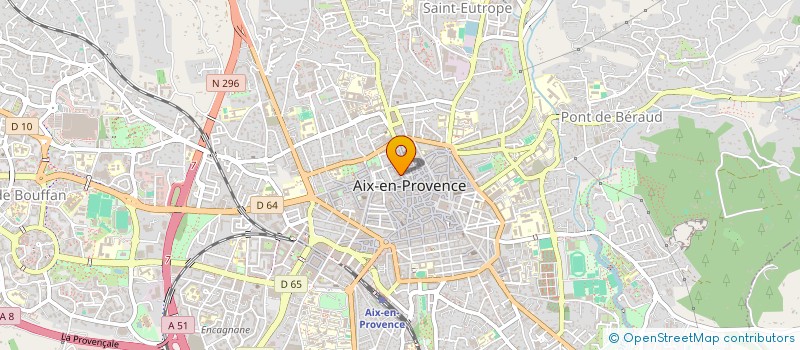 localisation de l'entreprise MONSIEUR SOUFIAN AJLKI à AIX-EN-PROVENCE