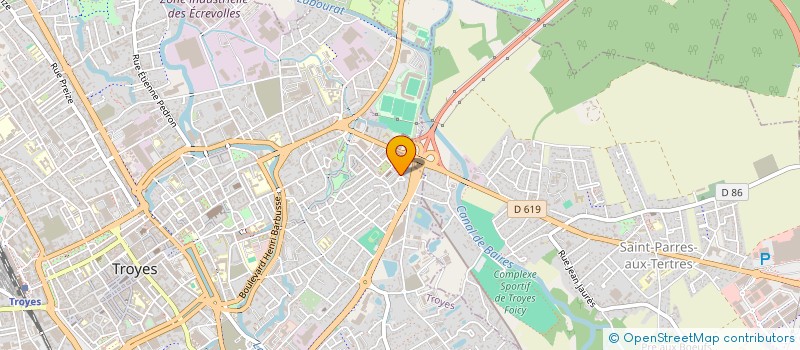 localisation de l'entreprise MONSIEUR SOUFIAN BENSAID  TROYES