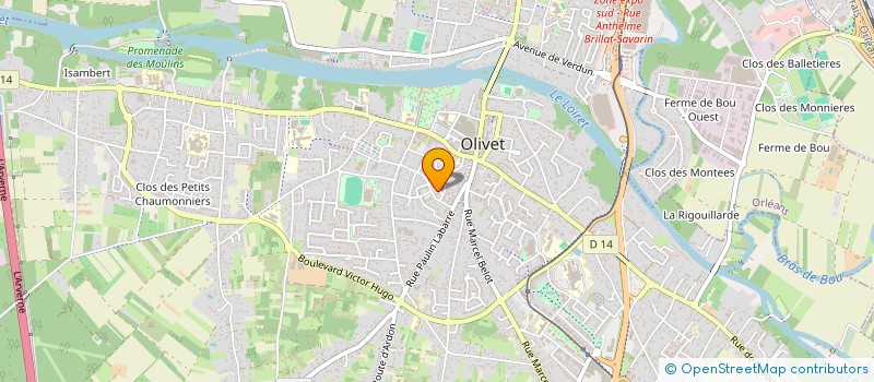 localisation de l'entreprise MONSIEUR SOUFIAN BINTOUHAMI  OLIVET