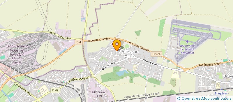 localisation de l'entreprise MONSIEUR SOUFIAN CHERGUI  BERNES-SUR-OISE