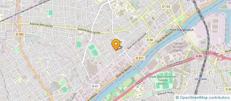 localisation de l'entreprise MONSIEUR SOUFIAN EL OUFIR  ARGENTEUIL