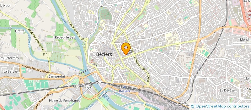 localisation de l'entreprise MONSIEUR SOUFIAN KHATIRI à BEZIERS