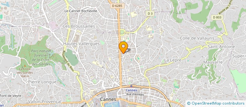 localisation de l'entreprise MONSIEUR SOUFIAN MGHIRAT à CANNES