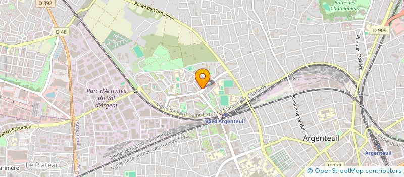 localisation de l'entreprise MONSIEUR SOUFIAN OUALD CHAIB  ARGENTEUIL