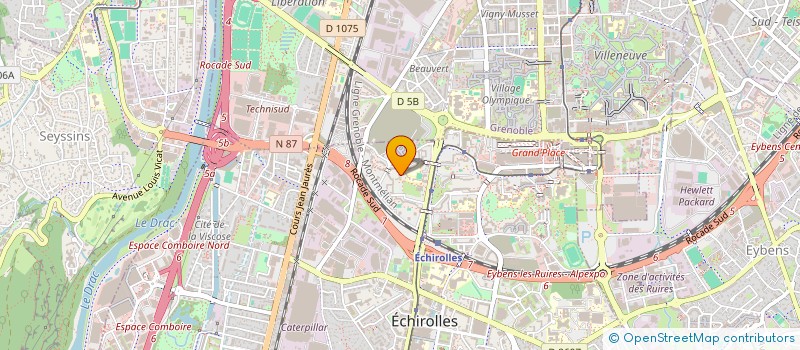 localisation de l'entreprise MONSIEUR SOUFIAN TOUZANI à ECHIROLLES